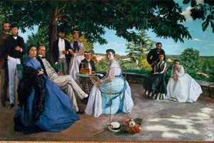 Riunione di famiglia da Jean Frederic Bazille