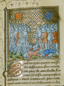 Battaglia tra francesi e inglesi sulle coste della Bretagna ...