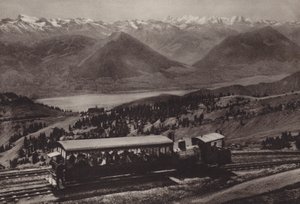 Presso la stazione Rigi Kulm da Jean Gaberell