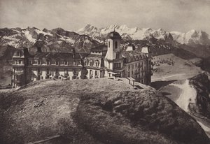 Hotel Rigi Kulm, vista sulle Alpi Bernesi
