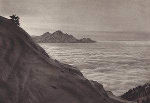 Rigi Kulm, Sopra il Mare di Nebbia da Jean Gaberell