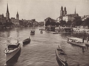 Svizzera: Zurigo dalla Quaibrucke