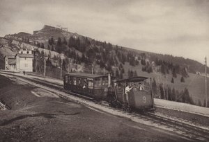 Vitznau Rigi Kulm, Ferrovia a Cremagliera da Jean Gaberell