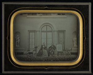 Jean-Gabriel e Anne-Charlotte-Adélaïde Eynard da Jean Gabriel Eynard