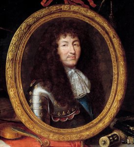 Ritratto di Luigi XIV re di Francia (dettaglio) da Jean Garnier