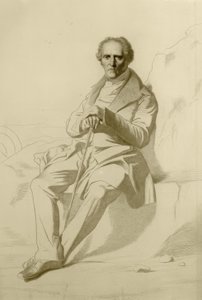 Ritratto di Charles Fourier da Jean Francois Gigoux