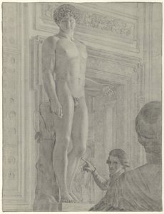 Statua di Antinoo Albanie nel Museo Capitolino a Roma