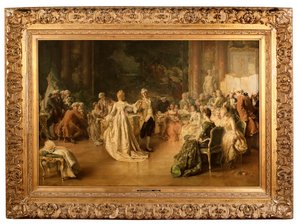 Il minuetto da Jean Guillaume (1858 1931) Rosier