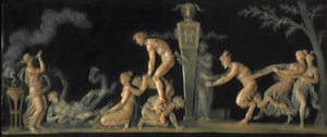 Il gioco del salto della rana, 1785 da Jean Guillaume Moitte