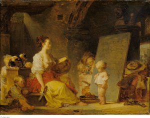 Fragonard - Dite per favore, 1780 ca. da Jean Honore Fragonard
