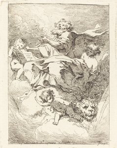 San Marco da Jean Honoré Fragonard after Giovanni Lanfranco