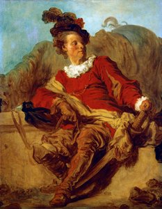 Abate di Saint-Non, vestito in stile spagnolo da Jean Honore Fragonard