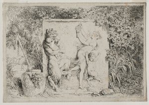 Baccanali: La Danza del Satiro da Jean Honore Fragonard