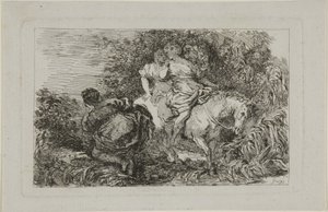 Cloelia e i suoi compagni da Jean Honore Fragonard