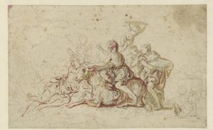 Europa rapita da Giove in forma di toro da Jean Honore Fragonard