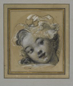 Ragazza con cappello da Jean Honore Fragonard
