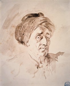 Testa con turbante da Jean Honore Fragonard