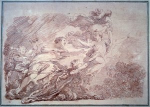 Minerva strappa un giovane principe dalla voluttà