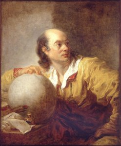Ritratto di Jerome Lalande (Joseph Jerome Lefrancois de Lalande) da Jean Honore Fragonard