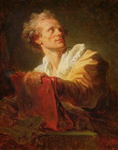 Ritratto di un giovane artista, presunto Jacques-Andre Naigeon (1738-1810)