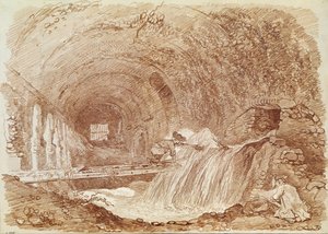 Scuderie di Mecenate a Tivoli da Jean Honore Fragonard