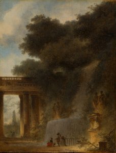 La cascata da Jean Honore Fragonard