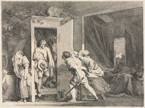 La credenza da Jean Honore Fragonard