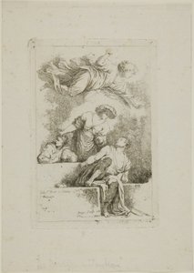 I discepoli al sepolcro da Jean Honore Fragonard