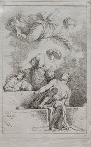I discepoli al sepolcro da Jean Honore Fragonard