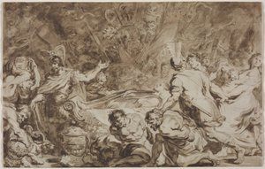 Il Funerale di Decio Mus da Jean Honore Fragonard