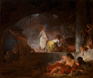 Le lavandaie da Jean Honore Fragonard
