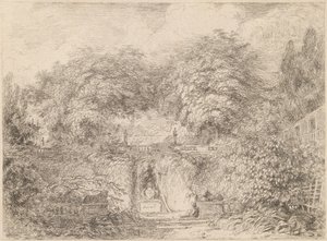 Il piccolo parco da Jean Honore Fragonard
