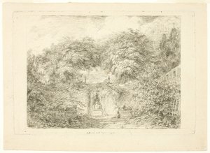 Il piccolo parco da Jean Honore Fragonard