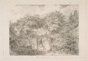 Il piccolo parco da Jean Honore Fragonard