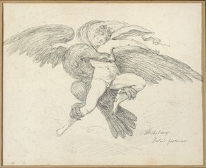 Il ratto di Ganimede, dopo Michelangelo da Jean Honore Fragonard