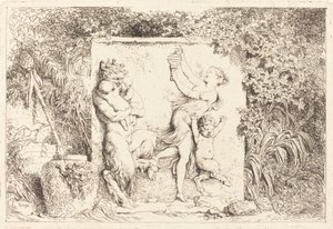 La danza dei satiri da Jean Honore Fragonard