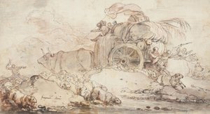 Il carro fermo, 1759
