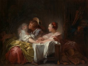 Il Bacio Rubato da Jean Honore Fragonard