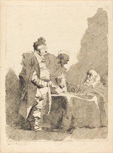 I riscossori delle tasse (Les traitants) da Jean Honore Fragonard