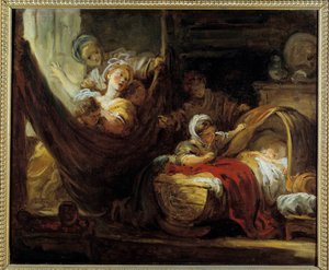 La culla da Jean Honore Fragonard