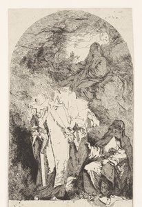 Glorificazione di Maria da Jean Honore Fragonard