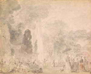 Vista di un Parco da Jean Honore Fragonard