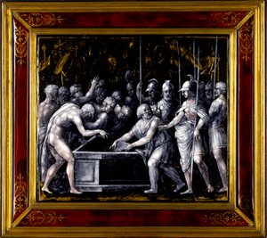 Alessandro che ordina di mettere l