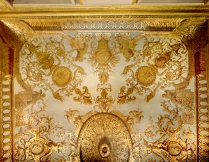 Andre Camot secondo Jean I Berain, Soffitto detto imperiale della camera del letto dell