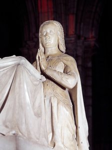 Orante della tomba di Anna di Bretagna e Luigi XII da Jean I Juste