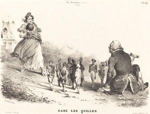 Gare les Quilles da Jean Ignace Isidore Grandville