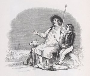 Stelle cadenti da Le opere complete di Béranger da Jean Ignace Isidore Gérard