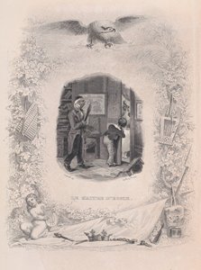 Il maestro di scuola da Le canzoni di Béranger da Jean Ignace Isidore Gérard