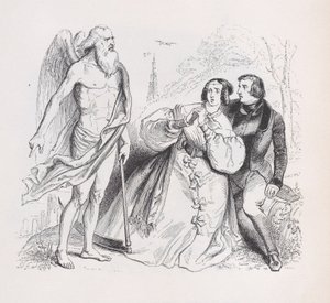 Tempo da Le Opere Complete di Béranger, 1836 da Jean Ignace Isidore Gérard
