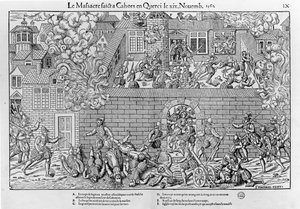 Il massacro di Cahors da Jean Jacques (after) Perrissin